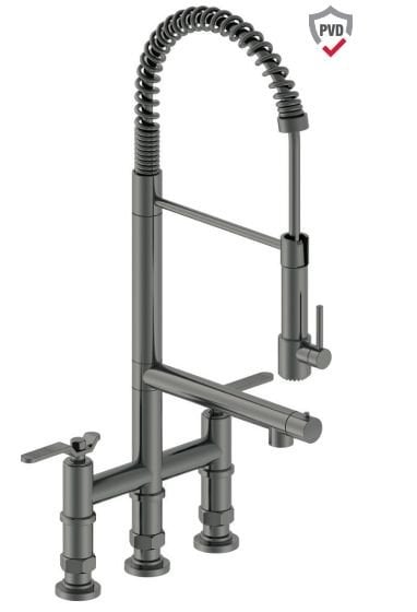 Hafele LOFT Spiralli Eviye Bataryası Titanyum