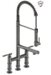 Hafele LOFT Spiralli Eviye Bataryası Titanyum