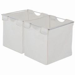 Hafele Flexstore Çamaşır Sepeti Rafı 100cm, Krom Renk (Açma)