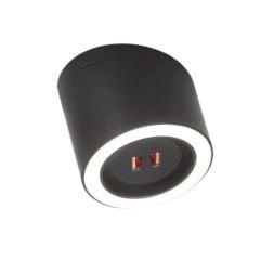 Hafele Ring Aydınlatma USB Siyah