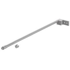 Hafele MATRIX BOX S Yan Bordür Yuvarlak Gri 450mm