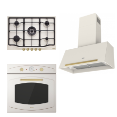 Franke Classicline Üçlü Ankastre Set Krem