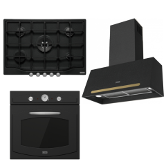 Franke Classicline Üçlü Ankastre Set Nero