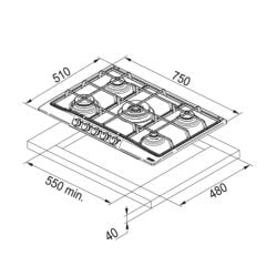Franke Classicline Üçlü Ankastre Set Avena