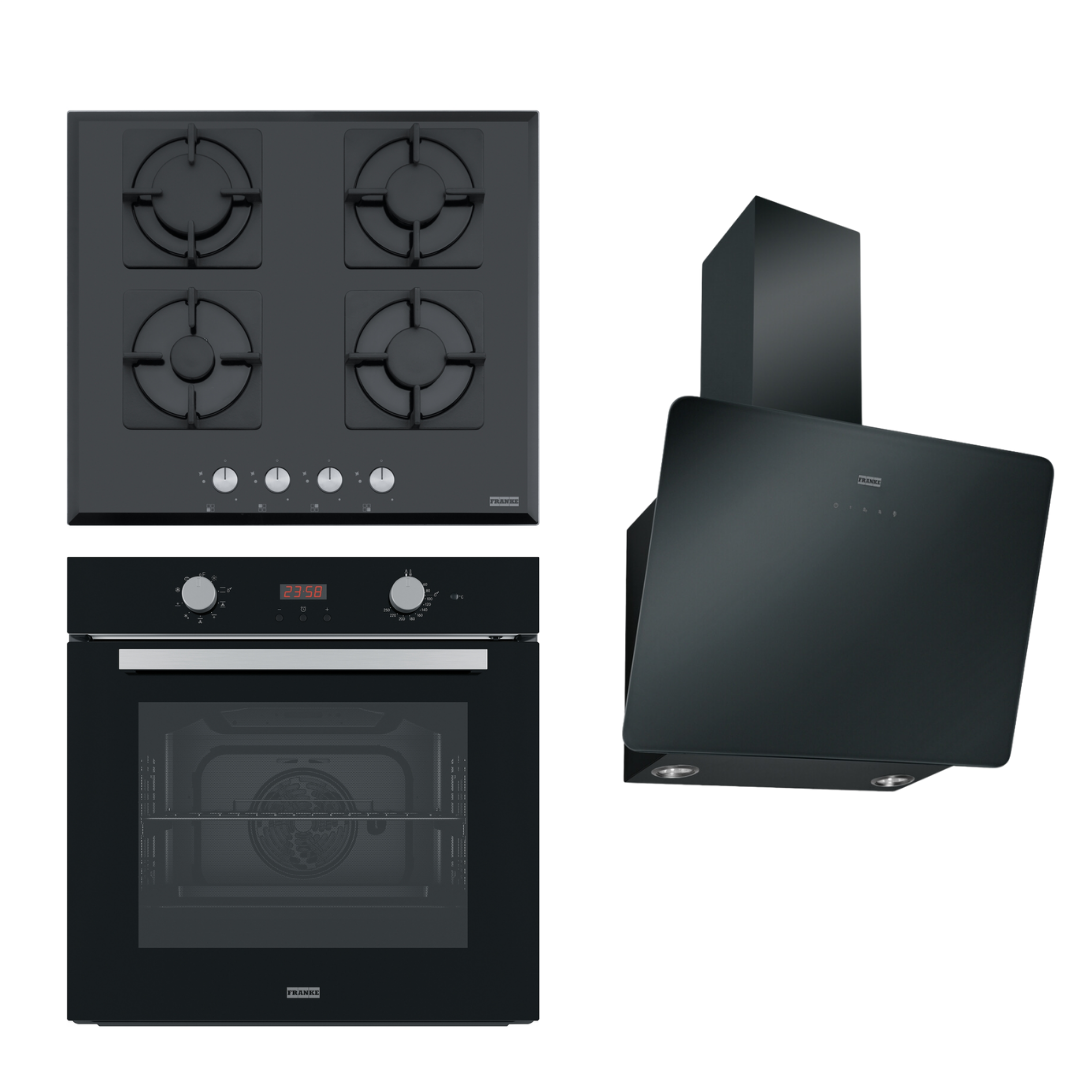 Franke Üçlü Ankastre Set Smart Linear Black