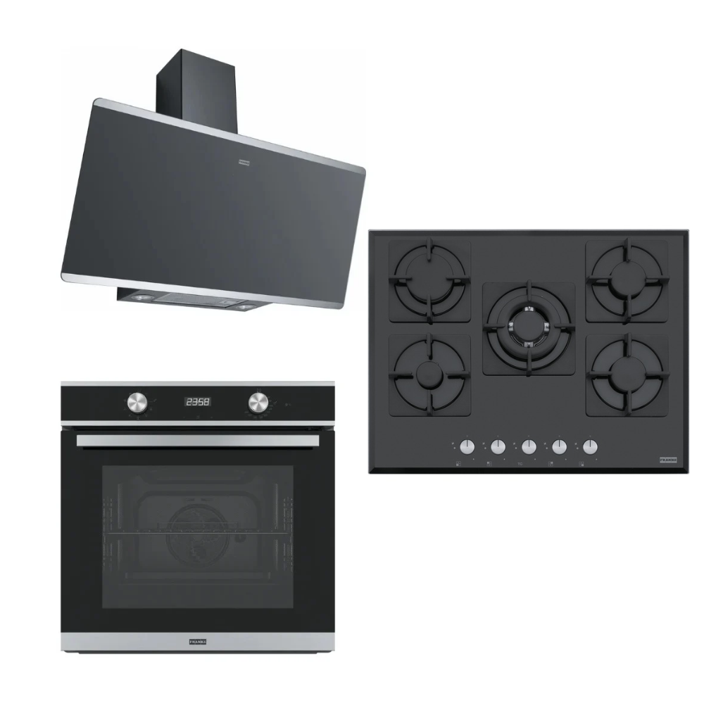 Franke Üçlü Ankastre Set Smart Black