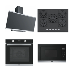 Franke Dörtlü Ankastre Set Smart Black