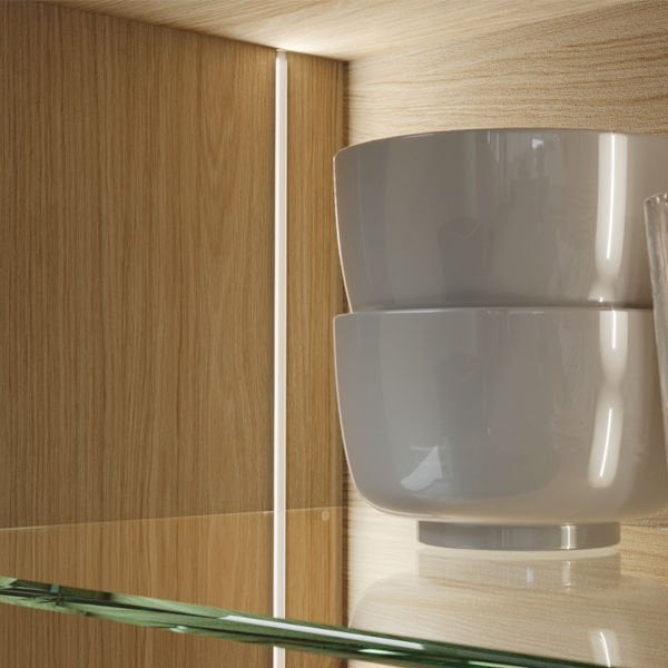 Hafele Profıl1101 Gömme Led Profil Plastik Siyah Opal 2.5m
