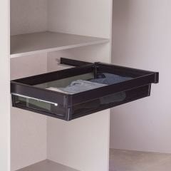 Hafele Select Hazır Ölçü Gardırop Çekmecesi 90cm, Siyah Renk