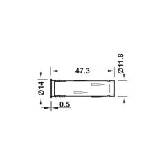 Hafele Dimmer Sensör Temassız Gümüş Renk