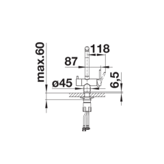 Blanco Arıtmalı Batarya Fontas II Beyaz