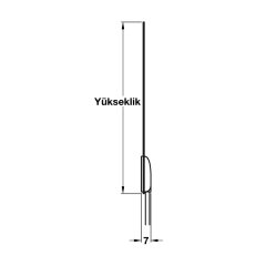 Hafele Ayna Arkası Buğu Çözücü 50W 500x530mm