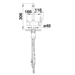 Blanco Arıtmalı Batarya Fontas-S II Stone Grey
