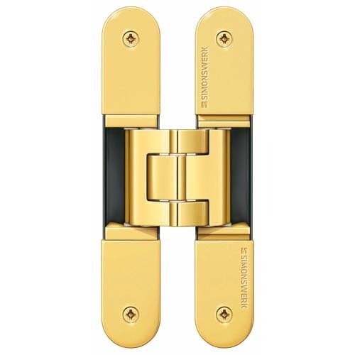 Simonswerk Tectus TE340 SW030 80kg Gizli Menteşe Parlak Pirinç Renk