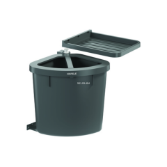 Hafele Çöp Kutusu Renthus T 25 Litre Antrasit 400mm