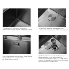 TOYA Mutfak Evyesi ve Arıtmalı Musluk Seti