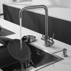 TOYA Arıtmalı Batarya Paslanmaz Çelik