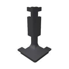 Hafele STRIATA-II Köşe Bağlantı Seti Mat Siyah