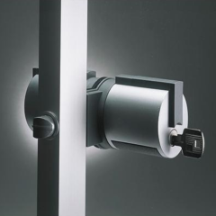 Hafele Alüminyum Çerçeveli Cam Kapı Topuz Kilit Seti Forma WC Mat Krom
