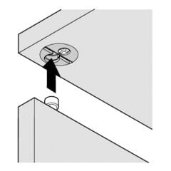 Hafele Tofix Çelik Mil (100 Adet), Galvaniz