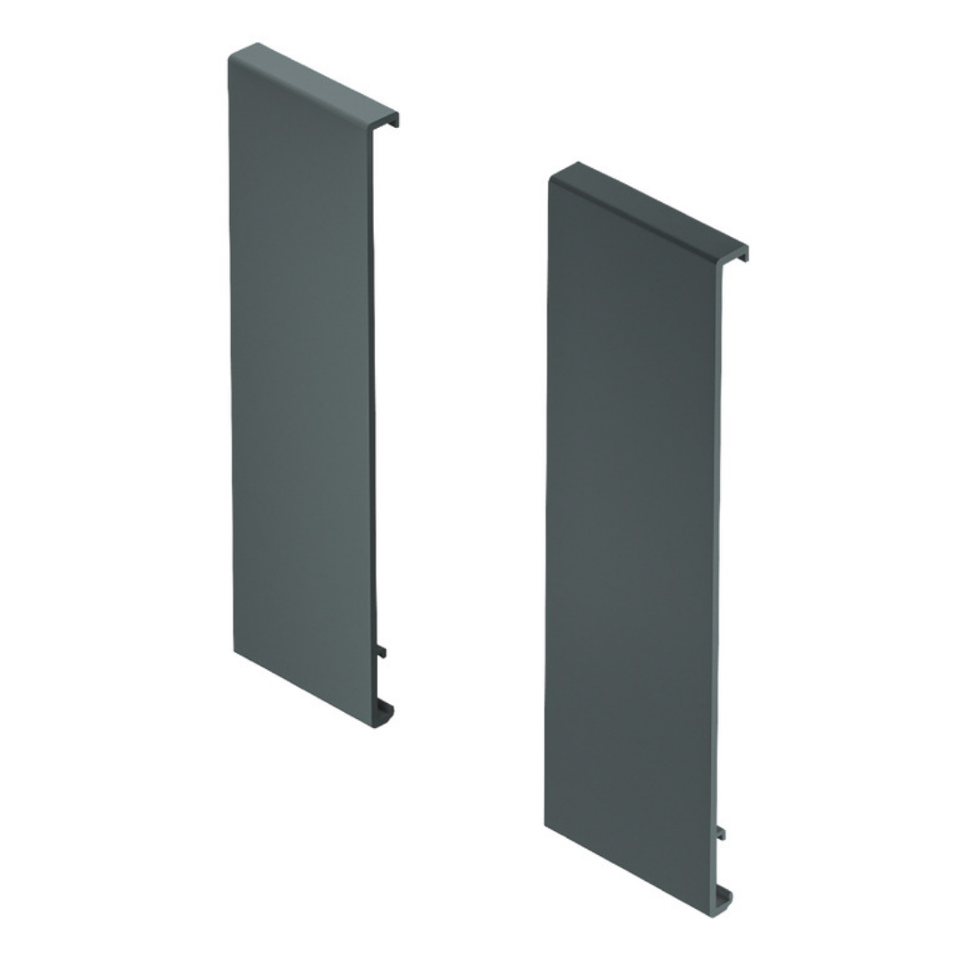 Hafele Yan Panel Matrix Box P Vis İçin Metalik Antrasit