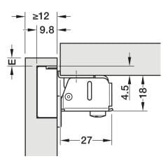 Hafele M Mini SA Karavan Menteşe