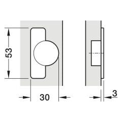 Hafele M Mini SA Karavan Menteşe