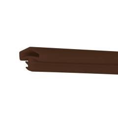 Hafele F03 Ortadan Basan Çatı Tipi Kapı Fitili 10mm, Kahve Renk (100 Metre)