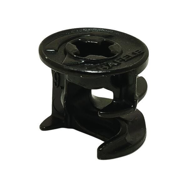 Hafele Minifix Faturasız Gövde 15/18mm (100 Adet), Siyah