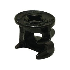 Hafele Minifix Faturasız Gövde 15/18mm (100 Adet), Siyah