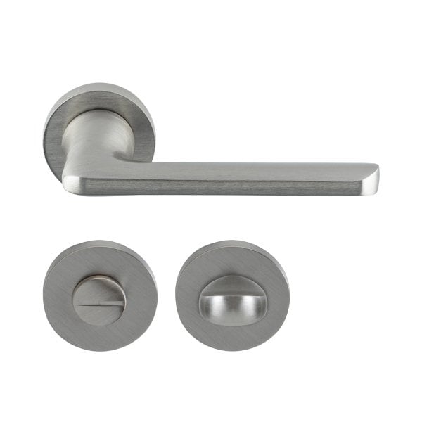 Hafele Kapı Kolu Seti Eloy WC Mat Paslanmaz Çelik