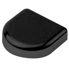 Hafele M.S. Kapak (Cam menteşe için) Oval Siyah