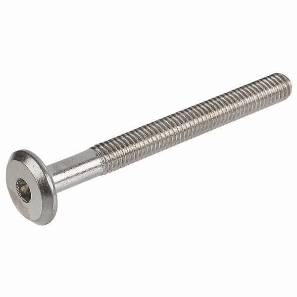 Hafele Yassı Başlı Vida M6x20mm, Nikel Kaplama (100 Adet)