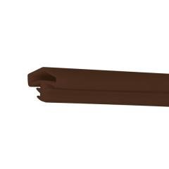 Hafele F03 Ortadan Basan Çatı Tipi Kapı Fitili 12mm, Kahve Renk 100 Metre