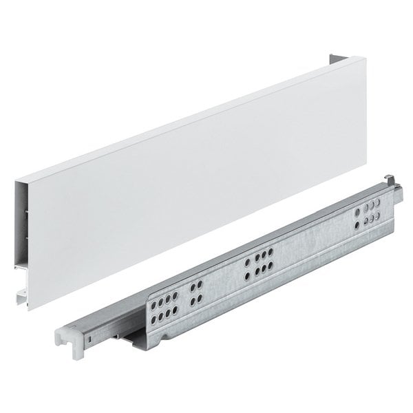 Hafele Matrıx Box Slım Çekmece Seti Mat Beyaz Vidalı 16/89Mm/350Mm 30Kg