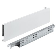 Hafele Matrıx Box Slım Çekmece Seti Mat Beyaz Vidalı 16/89Mm/400Mm 30Kg