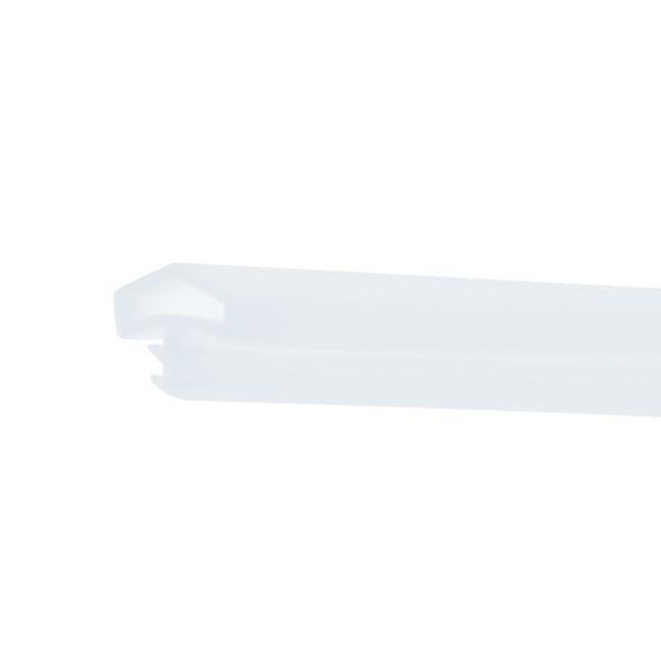 Hafele F05 Ortadan Basan Çatı Tipi Kapı Fitili 12mm, Mat Beyaz Renk (100 Metre)