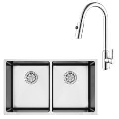 Hafele NOVARA07 Eviye PABLO PULL Krom Batarya Seti