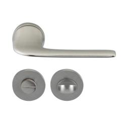 Hafele Kapı Kolu Seti Norm WC Mat Nikel