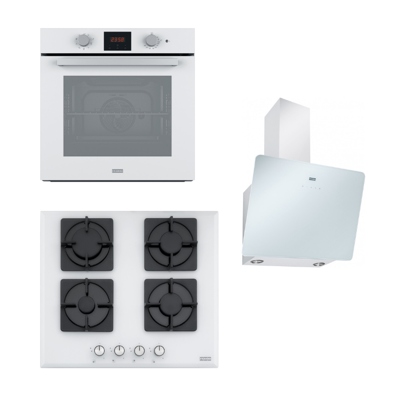 Franke Beyaz Cam Set