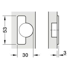 Hafele M Mini SA Karavan Menteşe