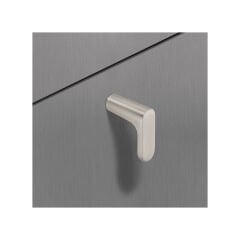 Hafele Düğme Kulp H2130 12mm Mat Paslanmaz Çelik