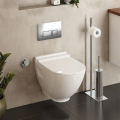 Hafele Asma Klozet Monde Wall R52 Parlak Beyaz Renk