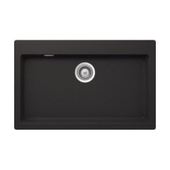 Hafele Granit Evye Large Carbon 700X590mm Mat Siyah