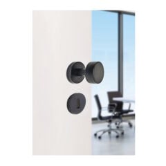 Hafele ROND II Mat Siyah Renk Topuz Kol