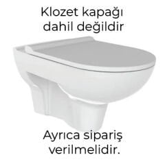 Hafele SYSTO WALL R52 Asma Klozet Parlak Beyaz