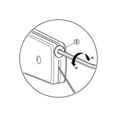 Hafele PCS 150 Düşer Kapak Makası Beyaz 100N