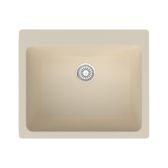 Vantole Granit Eviye 610x510mm Tek Gözlü Bej