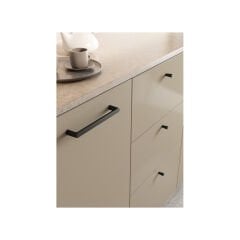 Hafele ROB Antrasit Renk 320 mm Akslı Mobilya Kulp