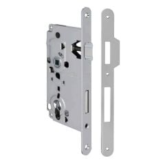 Hafele Barelli Gömme Kilit 55/20mm, Parlak Krom Renk